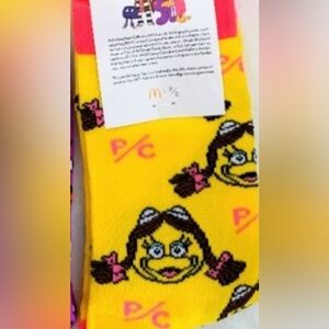 Rare McDonalds Early Bird socks McDonalds x P/C NWT